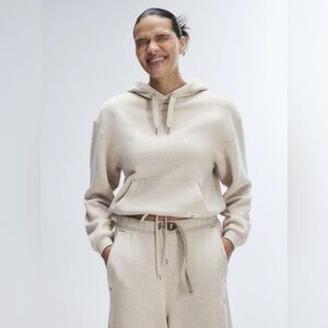 Savage x Fenty Essential Fleece Pullover Drawstring Hoodie - Size M